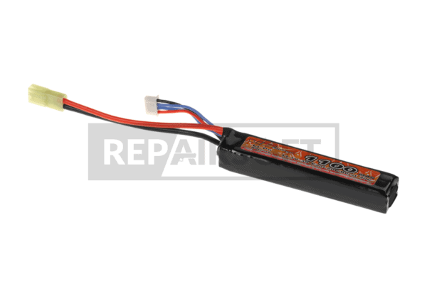 Lipo 11.1V 1100mAh 20C Stock Tube Type